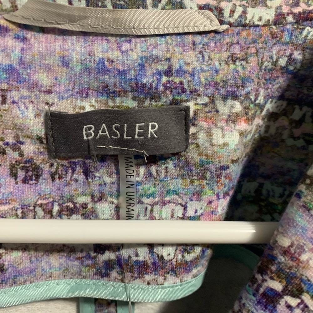 Basler Multicolor Blazer Size Small - image 3